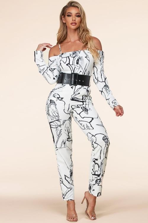 JUMPSUIT  ARTFACE BLANCO