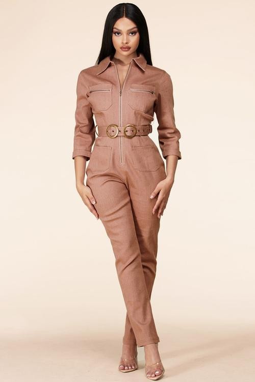 JUMPSUIT ANNE MAUVE