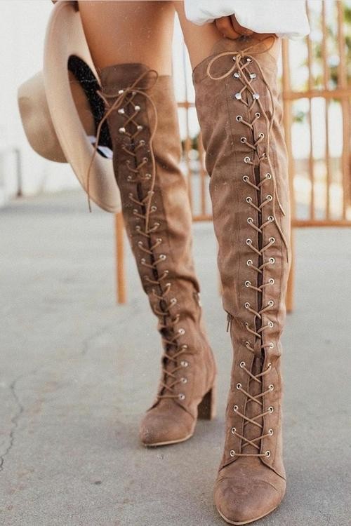 MAXI BOTA BLAKE CAFE GAMUZA