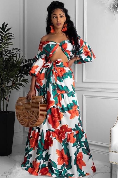 MAXI SET EVELYN FLORAL