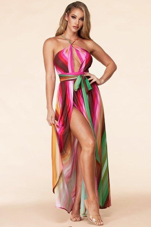 MAXI VESTIDO LUX MULTICOLOR