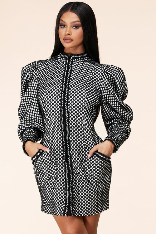 VESTIDO- ABRIGO LOLA TRAMADO