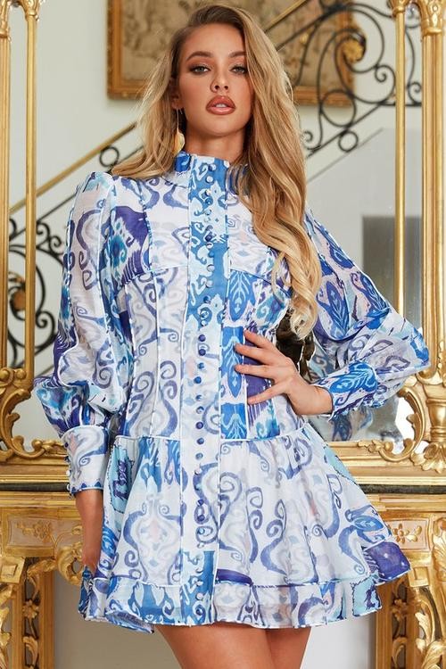 VESTIDO LESLIE AZUL.